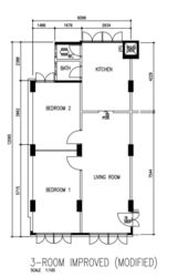 Blk 25 Eunos Crescent (Geylang), HDB 3 Rooms #624546201